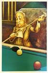  ERNIE BARNES - BILLIARDS