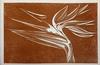 LOWELL NESBITT - BIRD OF PARADISE (BRICK)