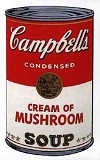 WARHOL, ANDY - CAMPBELL'S SOUP: CREAM OF MUSHROOM SUNDAY B. MORNING