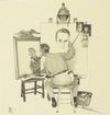  NORMAN ROCKWELL - TRIPLE SELF PORTRAIT 