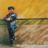  EMERSON MATABELE - YOUNG BOY WITH BAGELS-KASHI, CHINA