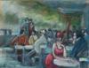  ISAAC MAIMON - UNTITLED (CAFE SCENE)