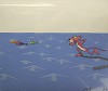 WARNER BROS. - PINK PANTHER WITH FISH