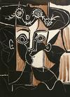  PABLO (AFTER) PICASSO - LARGE WOMAN WITH DECORATED HAT