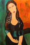  ESTERA  NANASSY - PORTRAIT OF JEANNE HEBUTERNE
