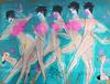  JOESPH MIMITELLO - FLAMINGO AND BIRDS