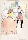  HENRI DE TOULOUSE LAUTREC - DANS LES COULISSES DES FOLIES-BERGERE