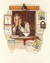  NORMAN ROCKWELL - TICKET SELLER