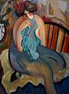  BARBARA WOOD - SEATED DANCER MARCELLE