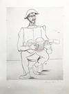 PICASSO,MARINA - ARLEQUIN MOUSTACHU A LA GUITARE