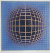  VICTOR VASARELY - DOMB B- BLUE