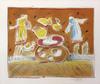 MAX, PETER (1980'S) - VASE IN ROOM II