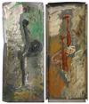  PURVIS YOUNG - SIDE BY SIDE DIPTYCH