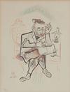  WILLIAM GROPPER - UNTITLED (16) FROM SHTETL PORTFOLIO