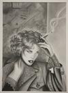 FRANCOIS - WOMAN WITH CIGARETTE
