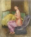  PIERRE-AUGUSTE RENOIR - LE REPOS