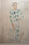 MARINA PICASSO - ARLEQUIN EN PIED