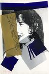 WARHOL, ANDY - MICK JAGGER FS II.142