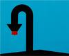  ALLAN D'ARCANGELO - ARROW WITH RED END