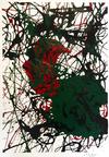  MARIO CHUY - ABSTRACT (BLACK RED GREEN)
