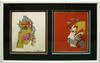 PETER (1970's) MAX - RETRO DIPTYCH