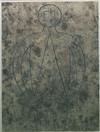  RUFINO TAMAYO - FIGURA DE HOMBRE EN AZUL CON FONDO GRIS