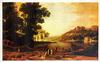  CLAUDE LORRAIN - PAESAGGIO CON MERCANTI
