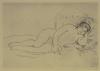  AFTER PIERRE-AUGUSTE RENOIR - FEMME NUE COUCHÉE (TOURNÉE A DROITE)