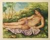  PIERRE-AUGUSTE RENOIR - FEMME NUE ETENDUE