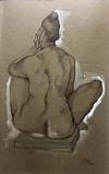  FRANCISCO ZUÑIGA - UNKNOWN TITLE (WOMAN SITTING)