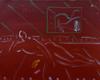  PETER (1980's) MAX - RECLINING NUDE RED
