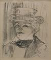  HENRI DE TOULOUSE LAUTREC - MADAME REJANE