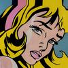 PRIVATE KAUFMAN - CRYING GIRL - HOMAGE TO LICHTENSTEIN