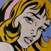PRIVATE KAUFMAN - CRYING GIRL - HOMAGE TO LICHTENSTEIN 