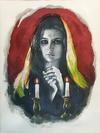  SANDU LIBERMAN - WOMAN WITH CANDLES