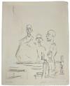  ALBERTO GIACOMETTI - SCULPTURES DANS L'ATELIER