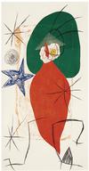  JOAN MIRO - LA FOLLE AU PIMENT RAGEUR