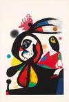  JOAN MIRO - L'AIGRETTE ROUGE