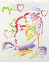 MAX, PETER (TODAY) - PROFILE PORTRAIT (RED HEARTS)