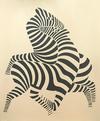 VASARELY, VICTOR - DUO ZEBRA