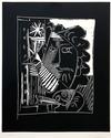  PABLO PICASSO - PEINTRE ET SA TOILE (BLOCH 1153)