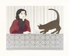  WILL BARNET - MEDITATION AND MINOU