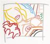  TOM WESSELMANN - BEDROOM BLONDE DOODLE WITH PHOTO