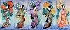 KRAVJANSKY, MIKULAS - FLOWERS OF THE ORIENT (SET OF 5