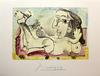 PICASSO, PABLO - FEMME COUCHEE A L 'OLSEAU