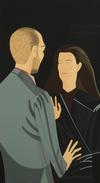  ALEX KATZ - PAS DE DEUX III - FRANCESCO AND ALBA CLEMENTE