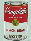WARHOL, ANDY - CAMPBELLS SOUP: BLACK BEAN SUNDAY B. MORNING