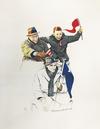 NORMAN ROCKWELL - CHEERING